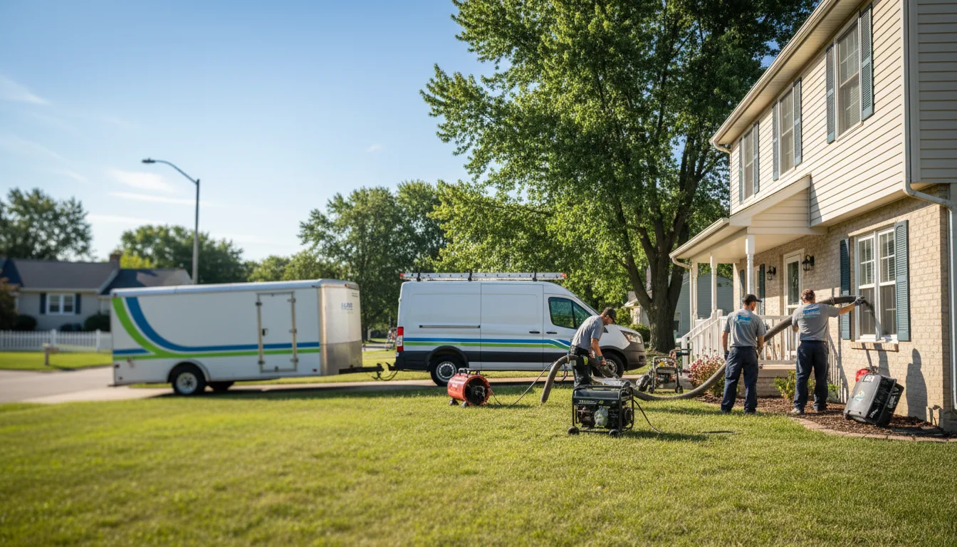 Flooded Basement Restoration And Cleanup With Repair in Mentor, OH near me